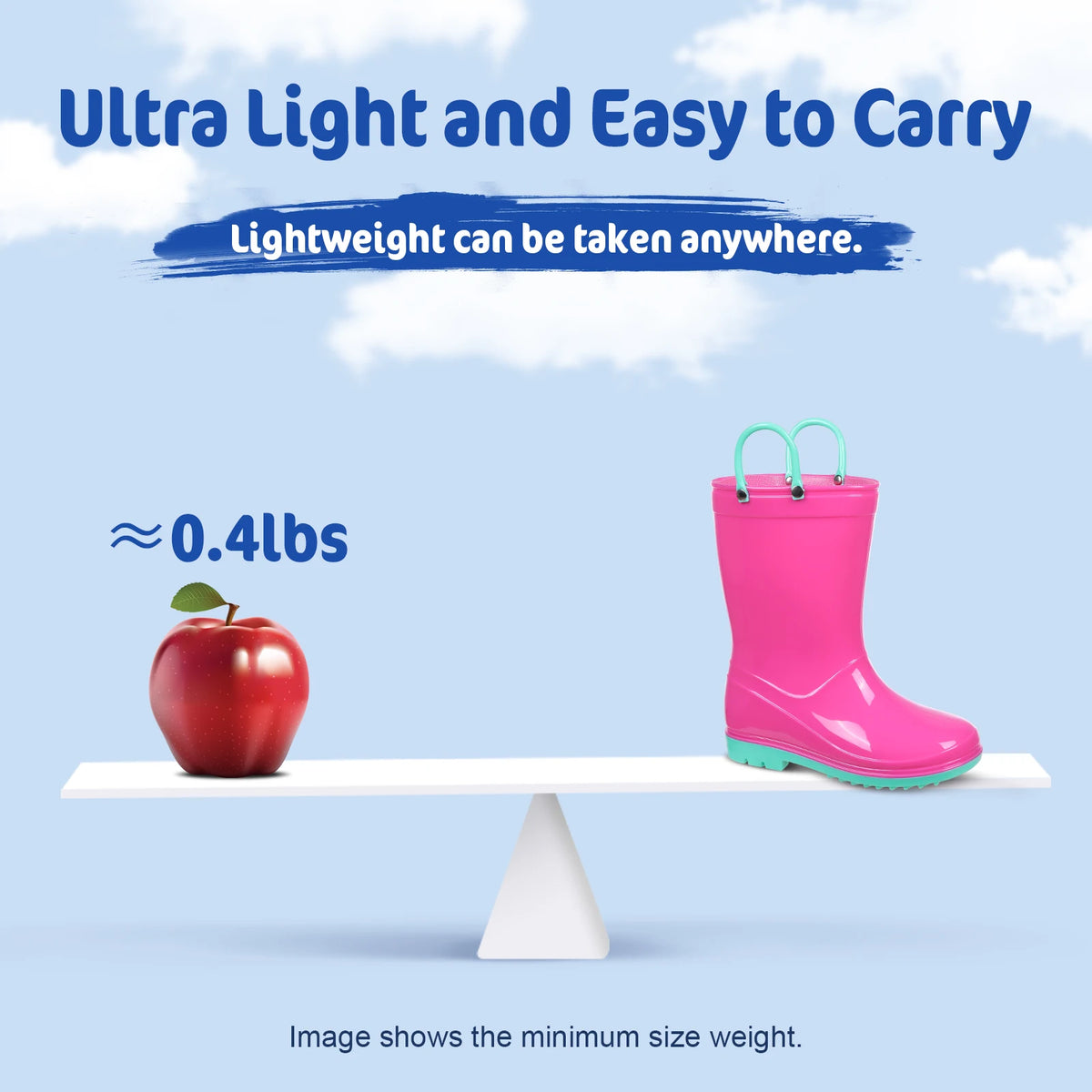Rain Boots for Children Fashion Cute Rubber Boots Boys and Girls Waterproof Rain Boots Lovely Cartoon Kids Rain Boots