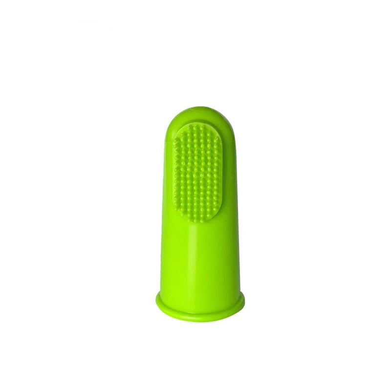 Pet Silicone Finger Cots Toothbrush Cats Dogs Brushing Dog Accessories Pet Teeth Oral Cleaning Products