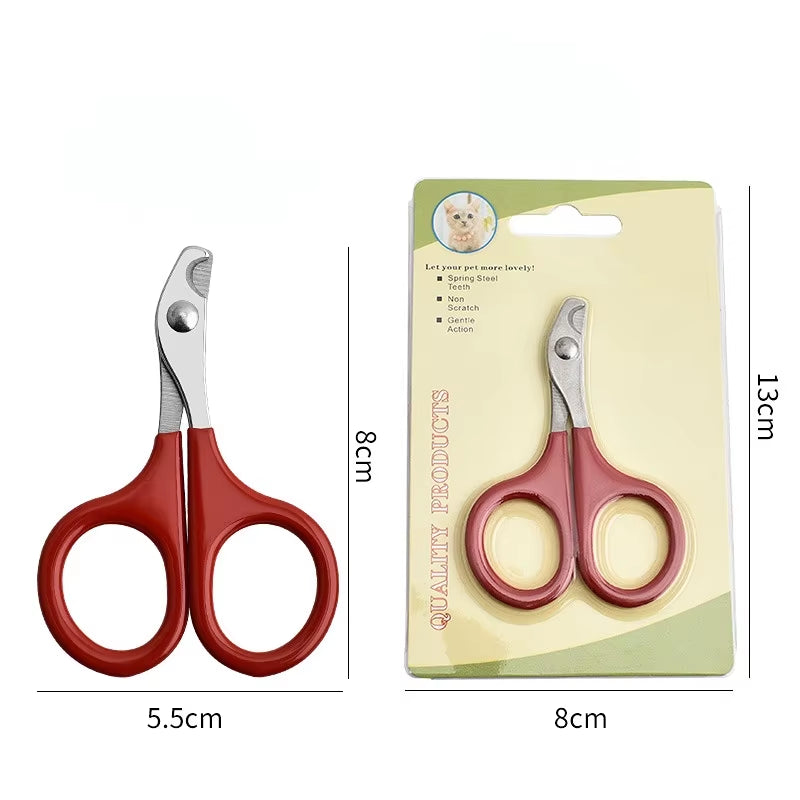Professional Cat Nail Scissors Pet Dog Nail Clippers Toe Claw Trimmer Pet Grooming Supplies Products for Small Dogs Dog Gadgets