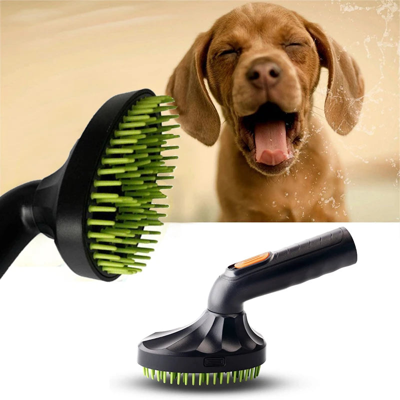B43C Cat Dog Pet Massage Vacuum Cleaner Dust Fur Vac Remover for Hoover Care Hair Brush Nozzle