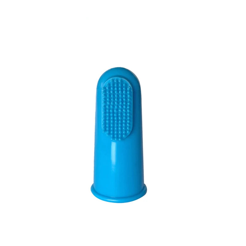 Silikon Finger-Zahnbürste für Haustiere