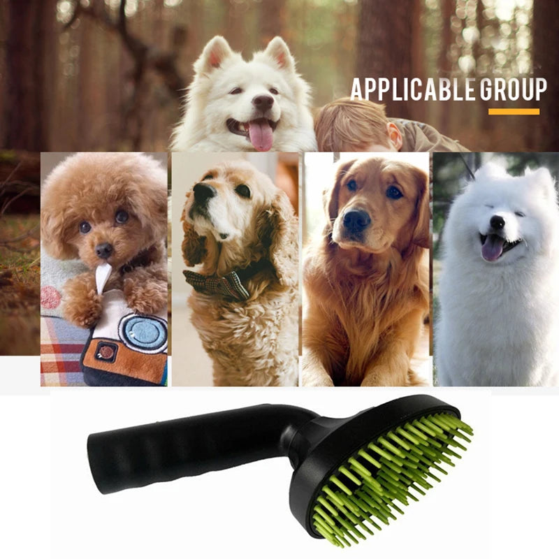 B43C Cat Dog Pet Massage Vacuum Cleaner Dust Fur Vac Remover for Hoover Care Hair Brush Nozzle