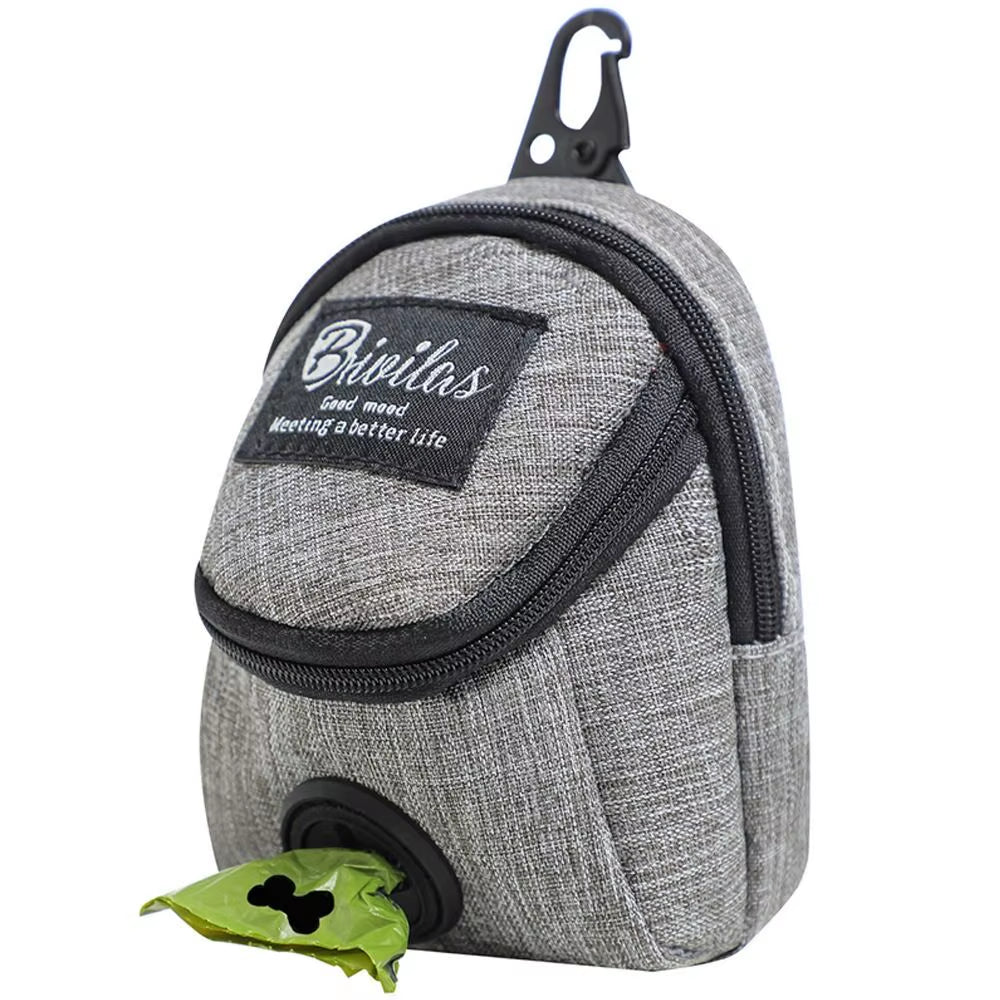 Portable Dog Training Treat Bag Outdoor Pet Dog Treat Pouch Puppy Snack Reward Waist Dog Bags Holder Poop Bag Dog Carriers Bags
